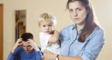 המשמעות של גירושין עם ילד בן שנתיים
